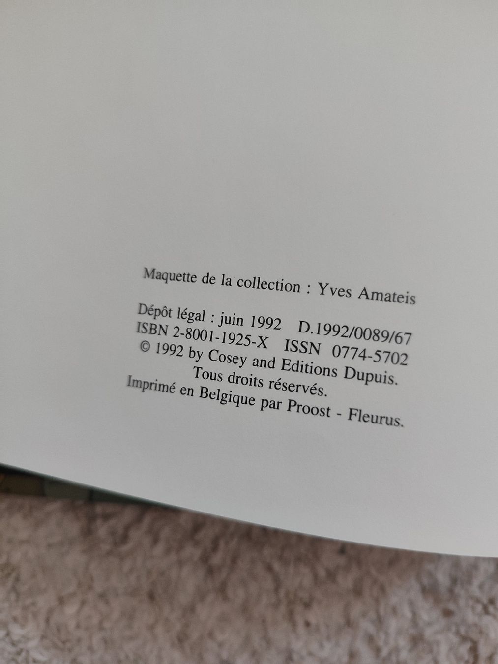 Comics: Saigon - Hanoï (Cosey) - EO - TBE – Gebraucht aus Bougy-Villars von Vogue 1