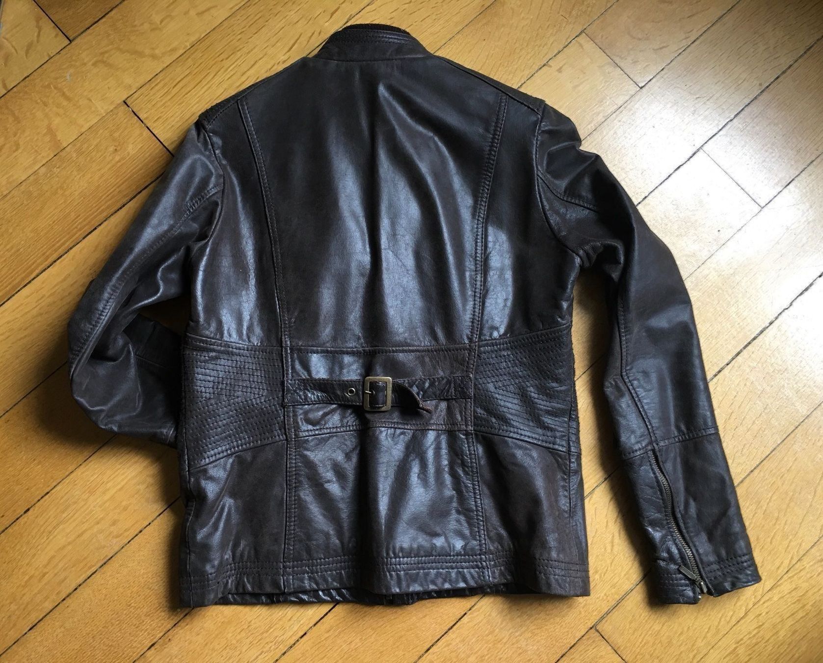 Promod Giacche: Lederjacke Damen Biker-Stil – Usato da Basel venduto da Gundeli-25 1