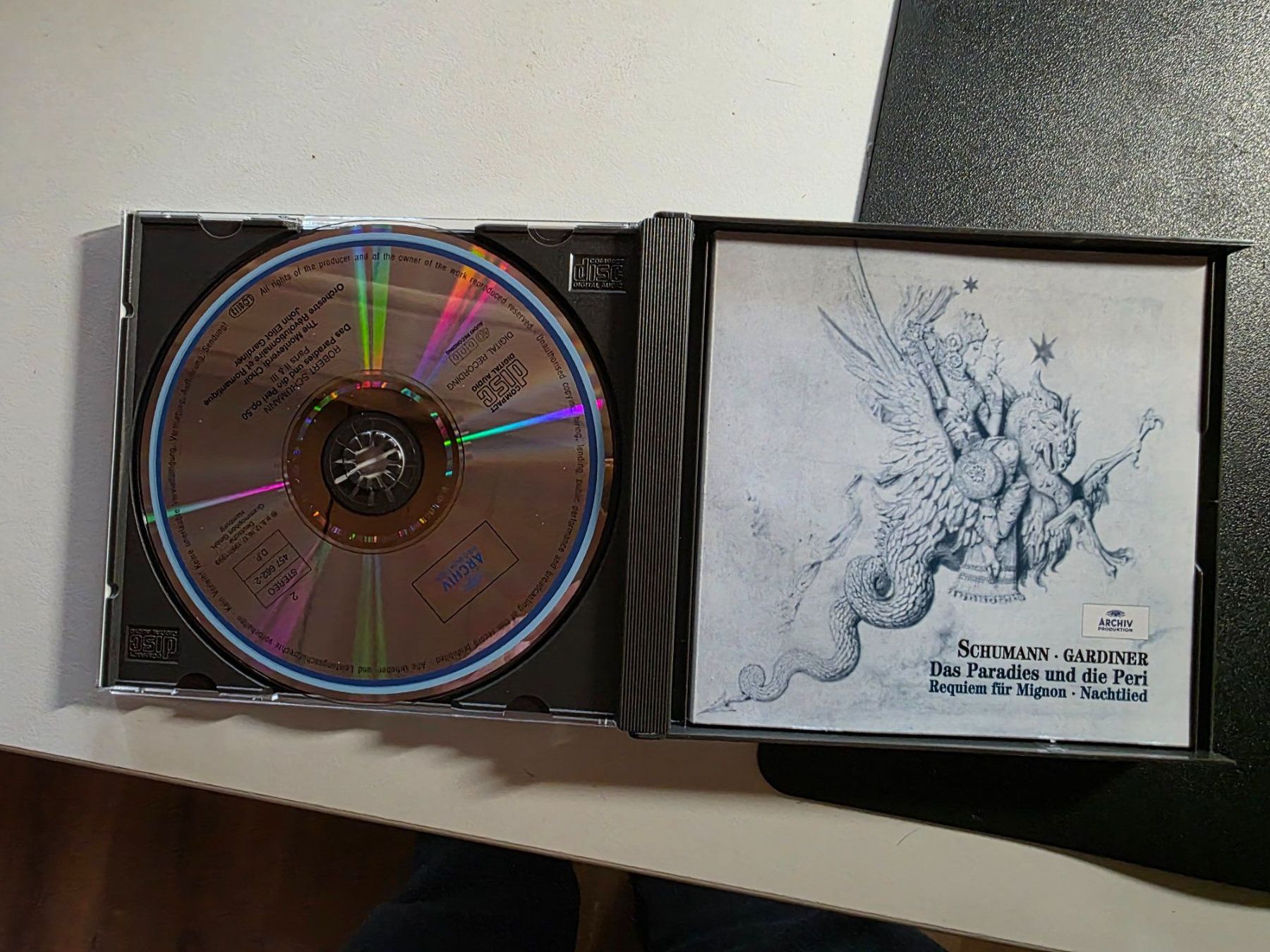CD: CD Klassik - Schumann - Gardinier  Das Paradies und der Peri – Usato da Walterswil BE venduto da Lonitti 2