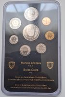SET de monnaie suisse de 1989 non circulé Fleur de coin