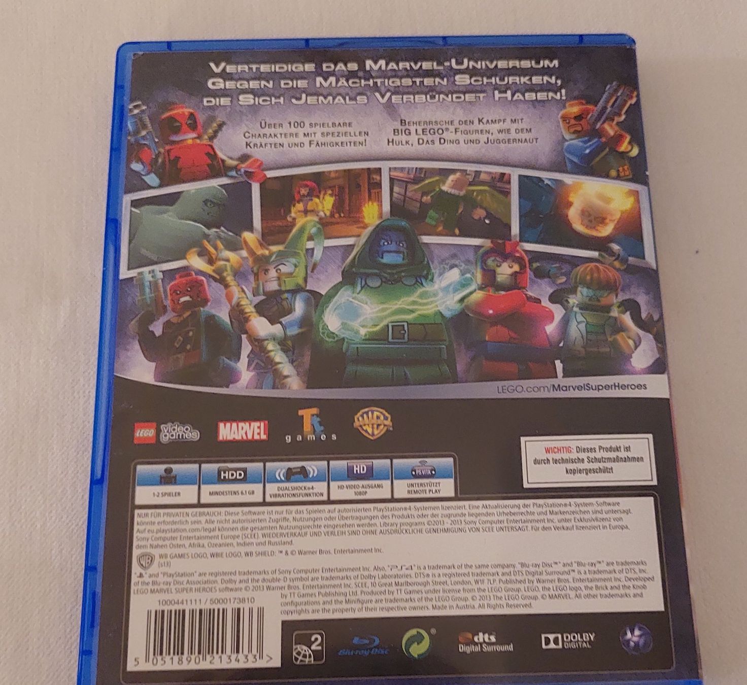 Giochi: Lego Marvel Super Heroes – Usato da Köniz venduto da Gamecollect 2