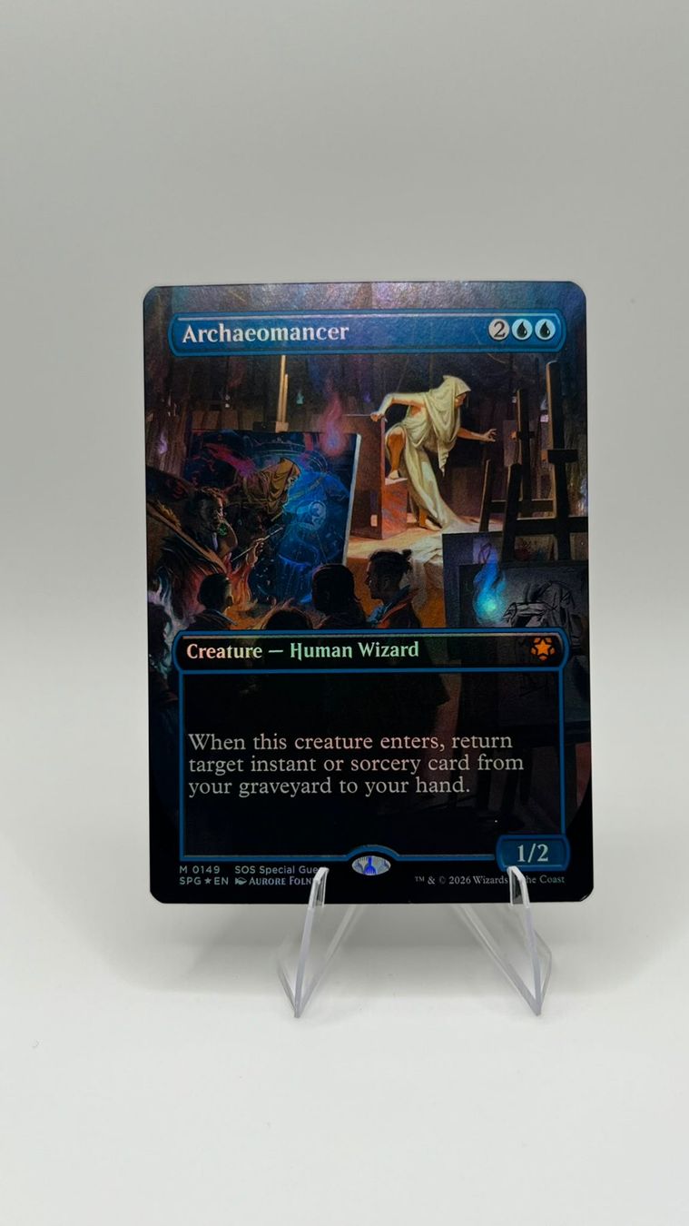Magic The Gathering Sammelbilder & Trading cards: Archaeomancer Foil – Neu (gemäss Beschreibung) aus Wilen b. Wollerau von GarruksShop