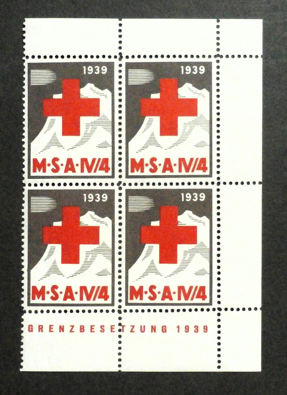 Alle Briefmarken: CH Soldatenmarken Viererblock** – Neu (gemäss Beschreibung) aus Kehrsatz von Bernherb2 1