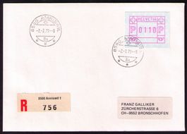 ATM 3_8580 AMRISWIL_0110-Wert_2.7.79_Orts-FDC !!