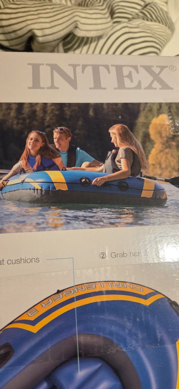 Boote: INTEX Challenger 3 Schlauchboot Gummiboot – Neu (gemäss Beschreibung) aus Bremgarten b. Bern von Marge7979