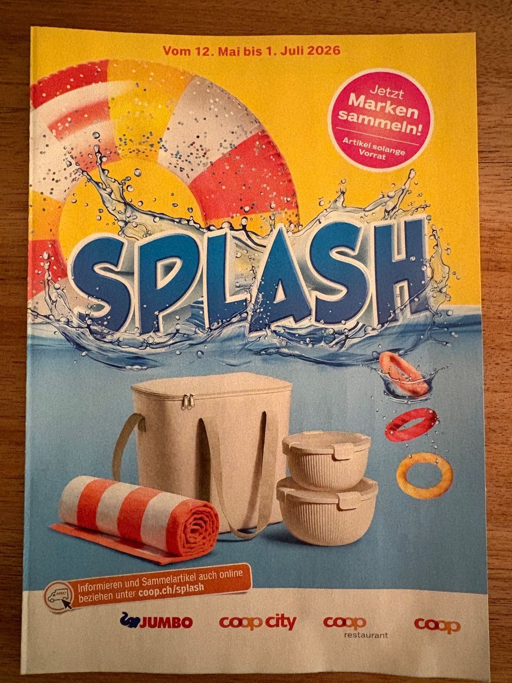 Coop Sammelmarken & -punkte: COOP Trophy SPLASH – Neu (gemäss Beschreibung) aus Gossau SG von Black-Queen