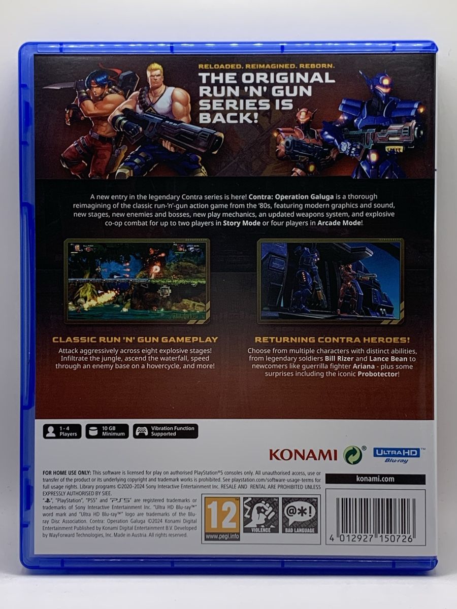 Sony Giochi: Contra: Operation Galuga - PS5 – Usato da Ostermundigen venduto da RG-Collector 1