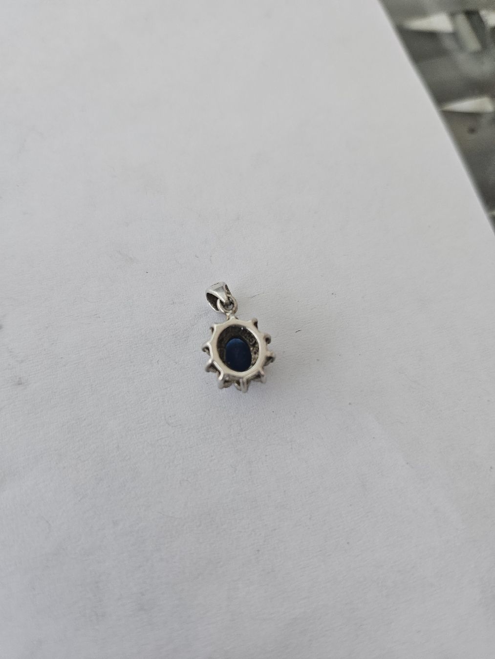 Ciondoli: Anhänger mit Saphire und Diamanten  – Usato da Rickenbach b. Wil venduto da nic_8ljr 1
