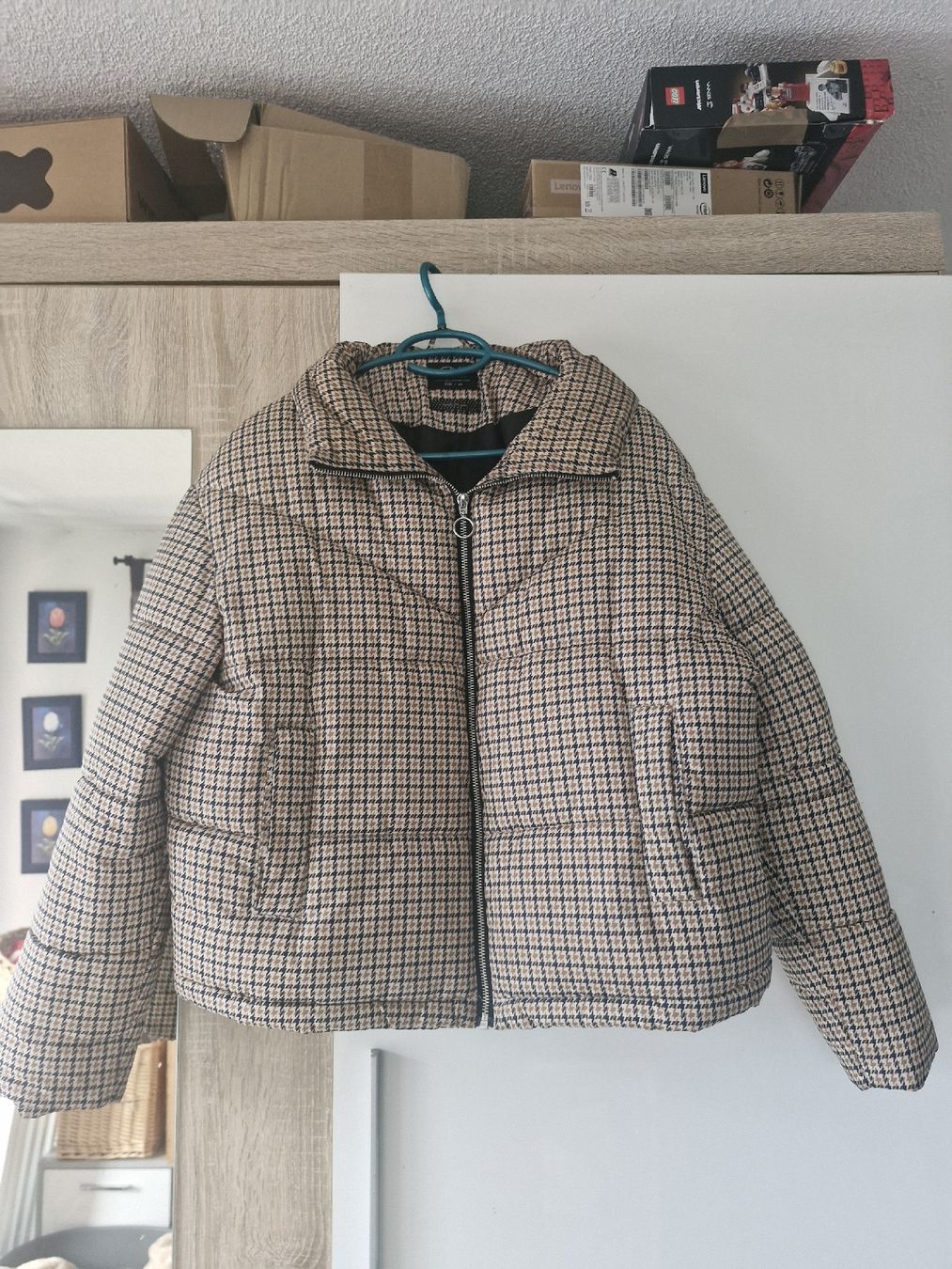 Veste Clockhouse à carreaux, taille 44, bon état (Gebraucht) in Erde ...