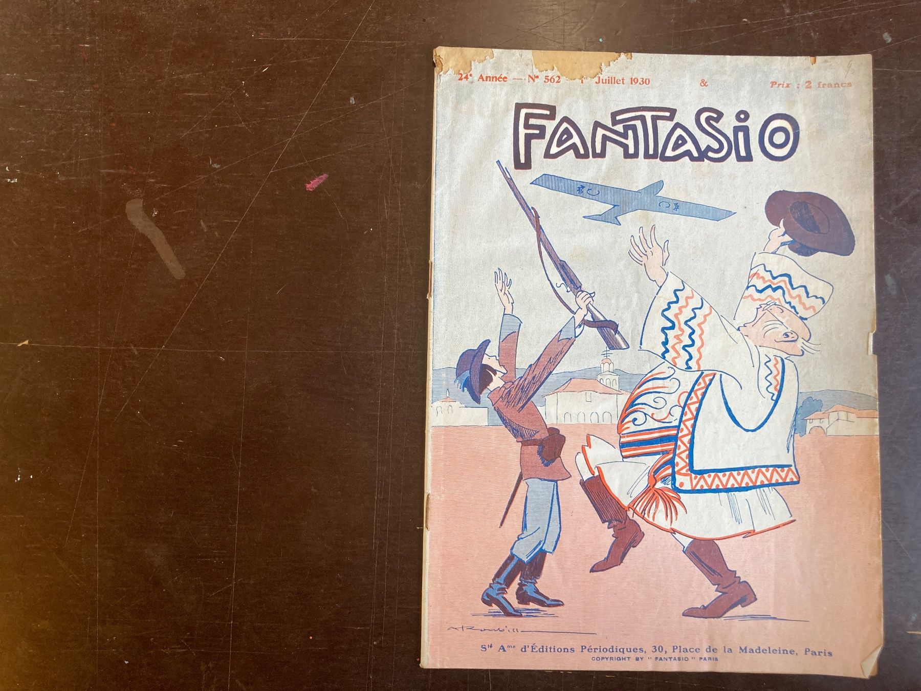 Riviste & Magazine: FANTASIO HUMORISTISCHE ZEITSCHRIFT – Usato da Luzern venduto da felicebruno