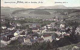 Pitten, Nieder-Oesterreich. 1911 Ortsbild.