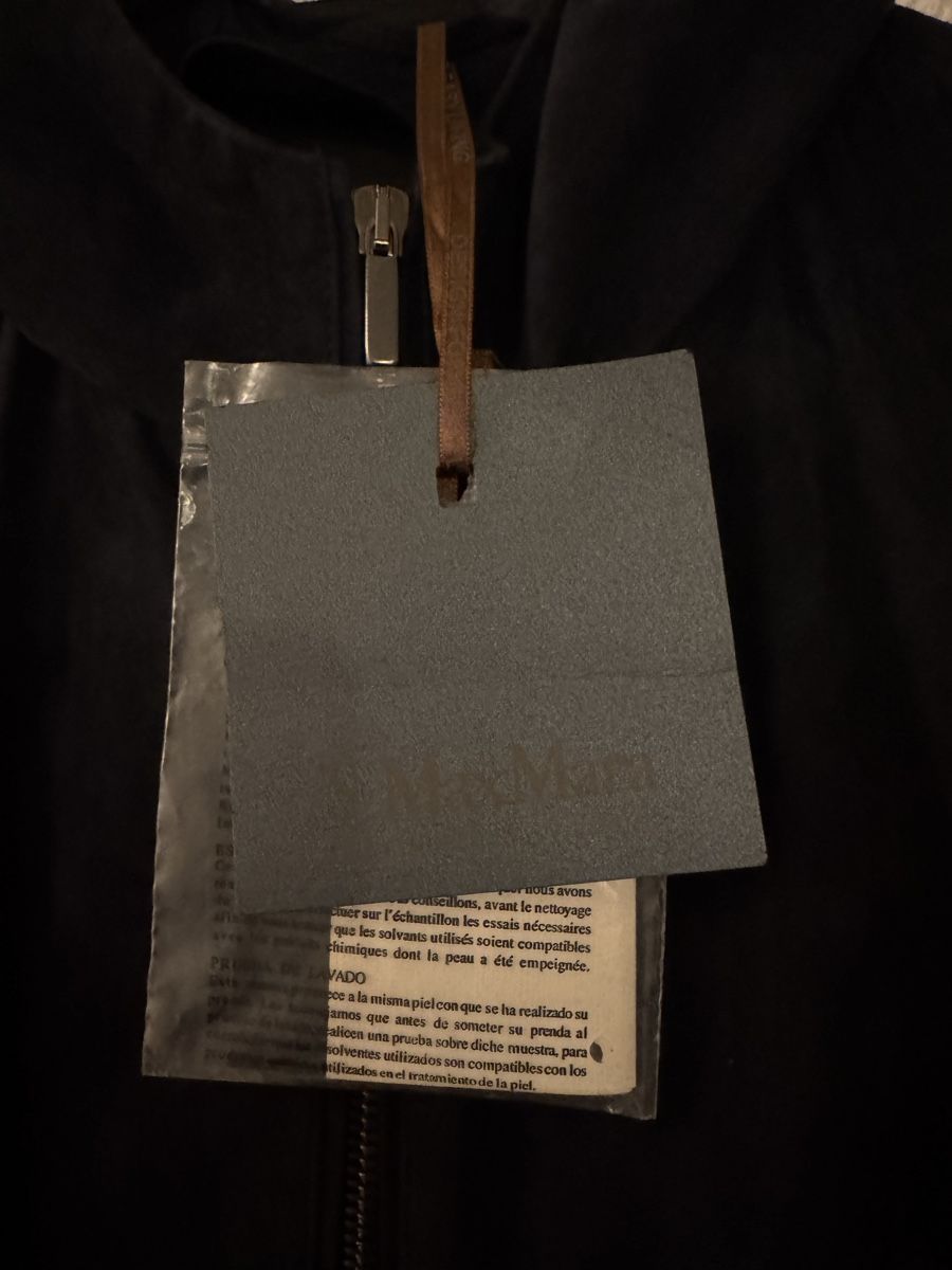 Max Mara Cappotti: Max Mara Wildledermantel, Gr. 36, neuwertig – Usato da Wilderswil venduto da Renaissance1 4