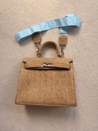 Tasche Sommer & Frühlings-Look, Naturfasern, Handarbeit, ...