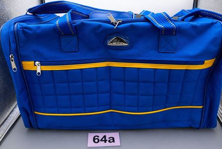 Sporttasche Reisetasche blau, Nr. 64a