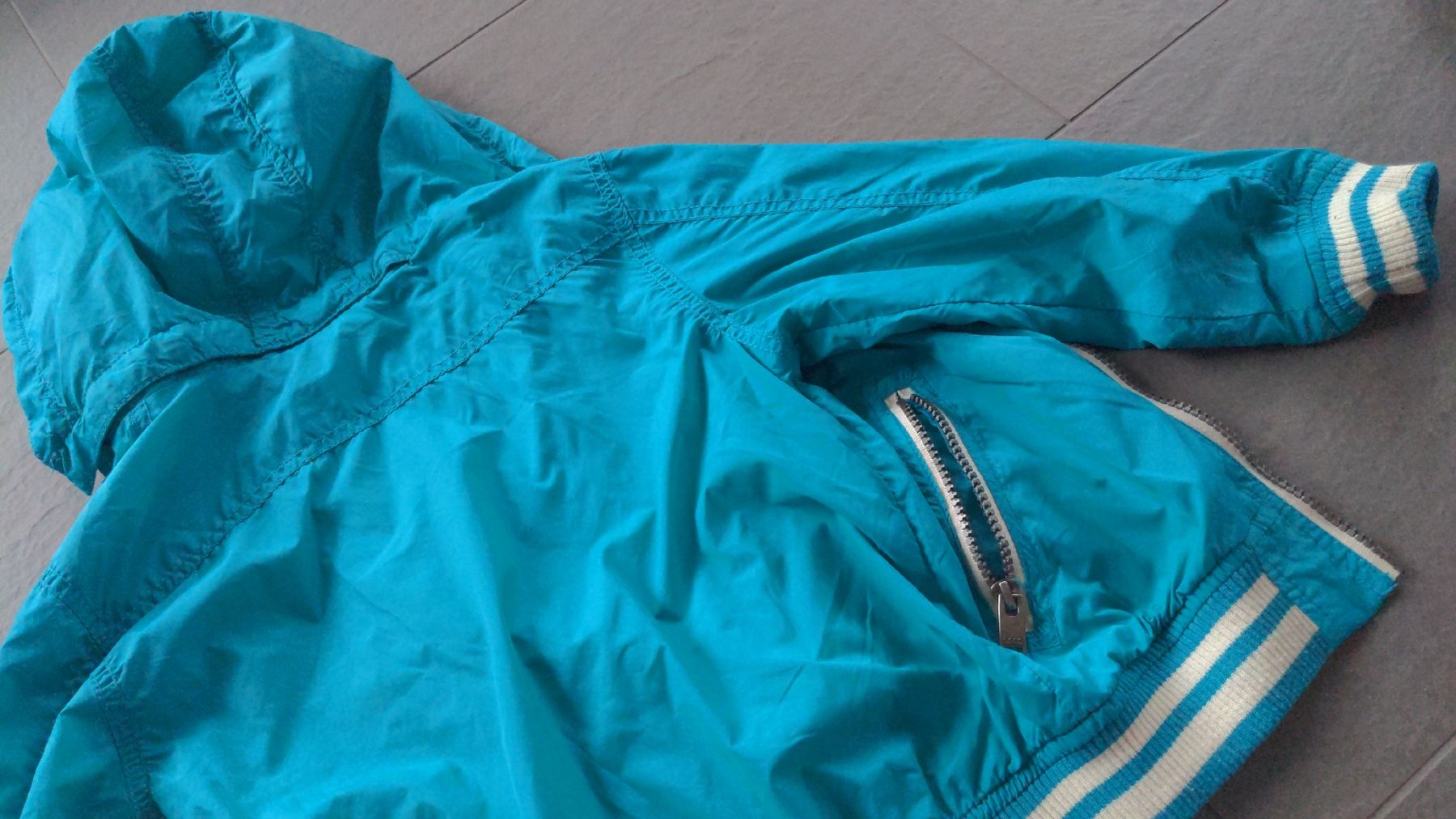 Giacche & Cappotti: Kinderjacke Türkis gr. 116 – Usato da Sutz venduto da Rawypp 2