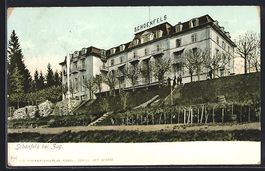Zug, Kurhaus Schönfels auf dem Zugerber