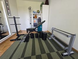 Kurzhantelset zu verkaufen.
