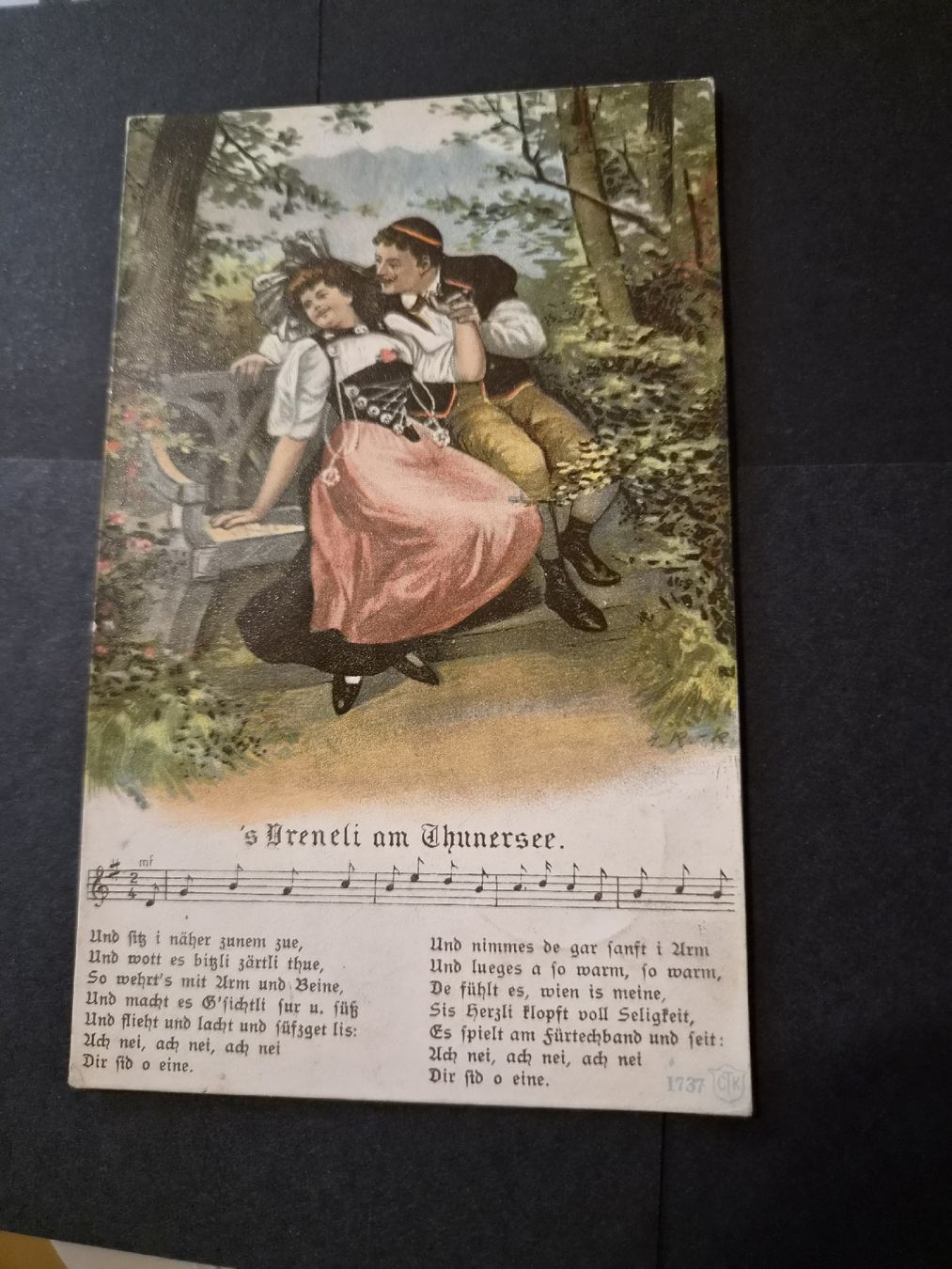 Ansichtskarten: Carte postale – Gebraucht aus Versoix von rucio