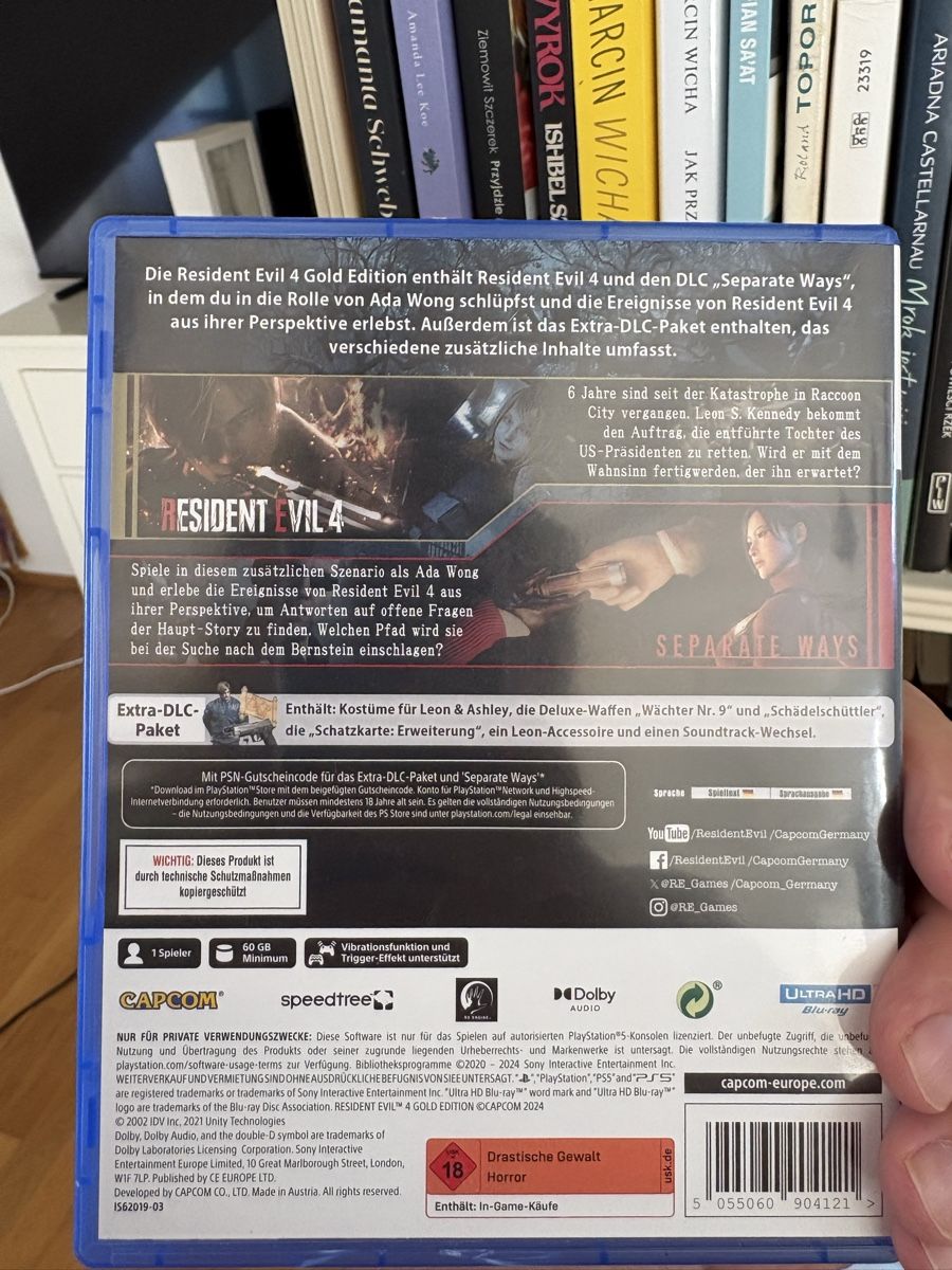 Giochi: Resident Evil Remake 4 PS5 – Nuovo (secondo la descrizione) da Buchs AG venduto da LambertK 1