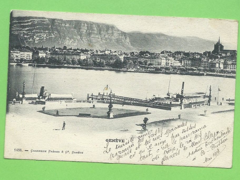 Ansichtskarten: Genève – Neu (gemäss Beschreibung) aus Zürich von t24_de