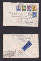 Luftpostbrief Scheveningen, Niederlande - Havanna, Kuba 1933