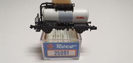 Roco 25091 Kesselwagen, 2-achsig, grau, ´ÖMV´ OVP (E4681)