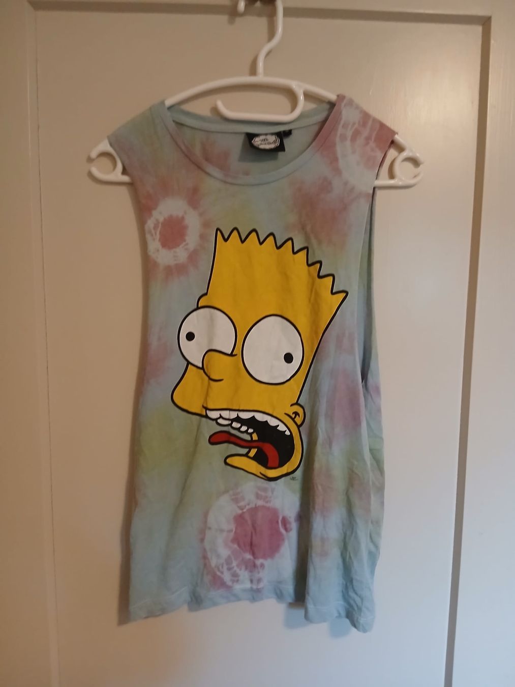 Tops: The Simpsons Oberteil Bart Simpson Tie-Dye Grösse S/M – Neuf (Voir description) à Balsthal par Leila_Luna