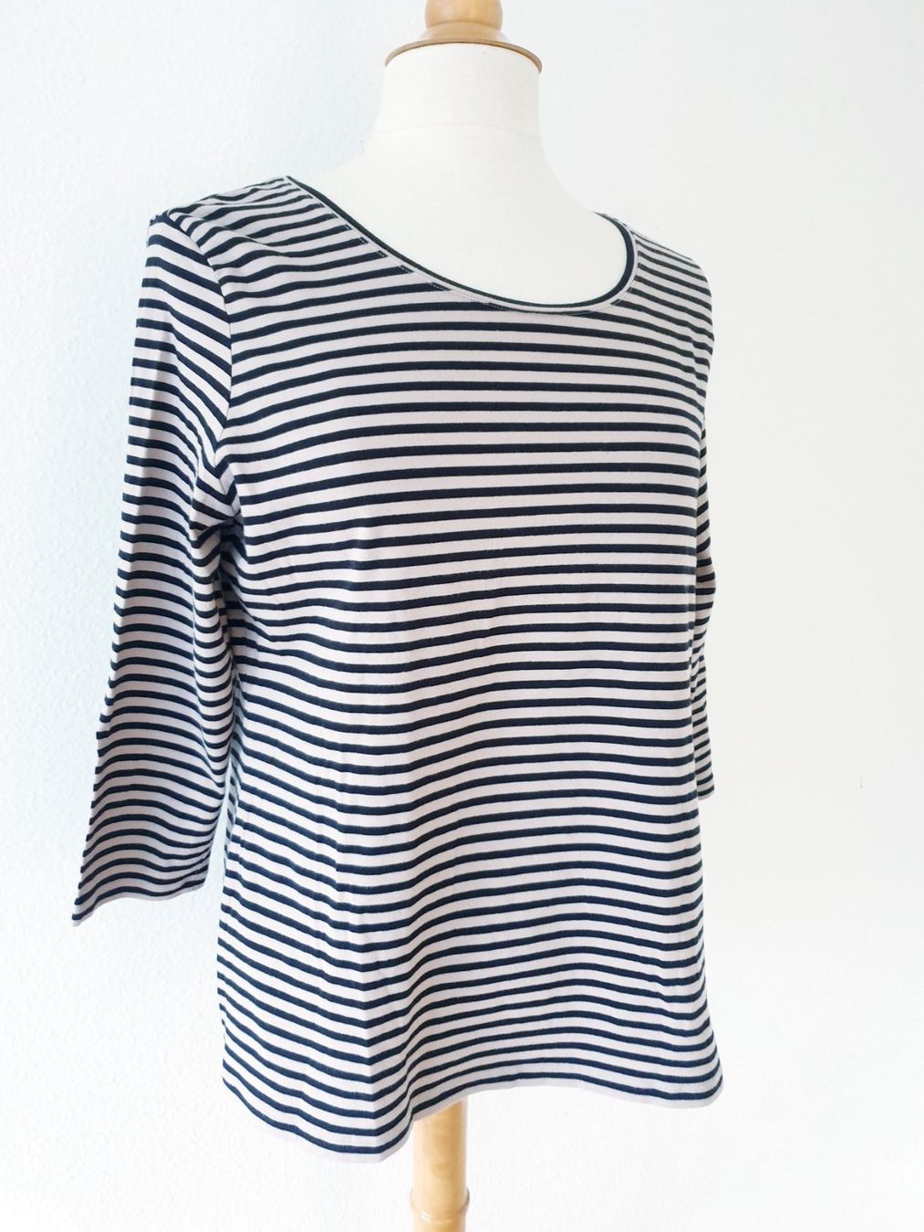 Maglioni & Felpe: RENÉ LEZARD SHIRT L 42 44 SCHWARZ BEIGE PULLI PULLOVER TOP – Usato da Elsau venduto da the-colorful-side 4