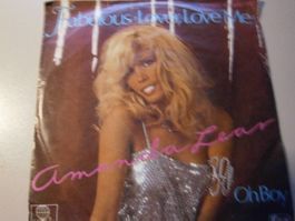 Vinyl-Single Amanda Lear - Fabulous Lover, Love Me