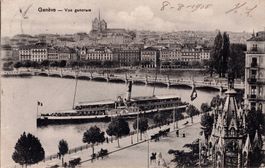 Suisse Dampfer 1906 vor Genève