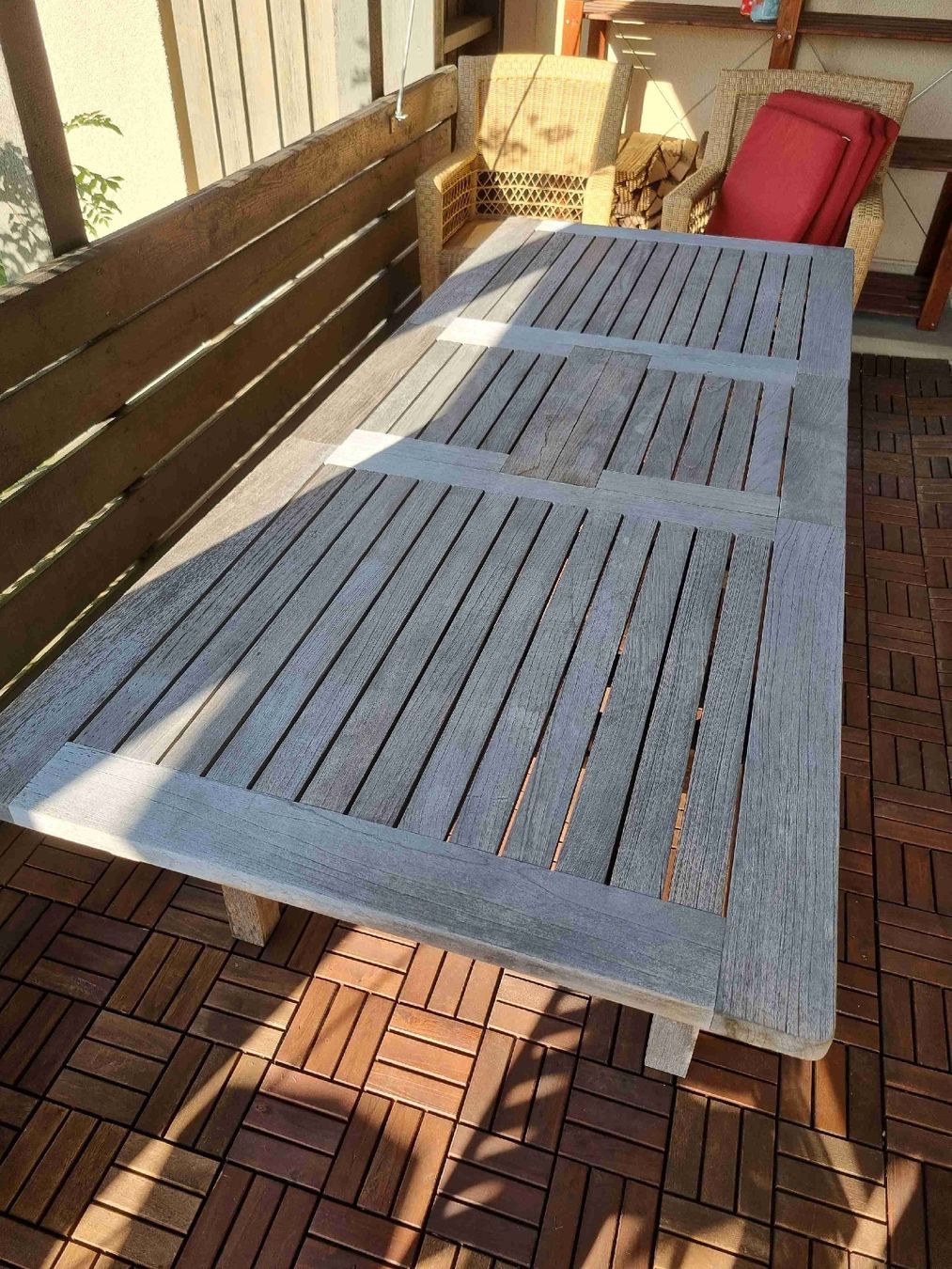 Garpa Tavoli: GARPA Teak Gartentisch - Fixpreis 500.- – Usato da Illnau venduto da pipobibi