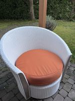 Garten Sessel Loungesessel Rattansessel mit Kissen Top!