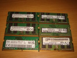 1 stück 16gb ddr4 3200 RAM für Laptop. Getestet.