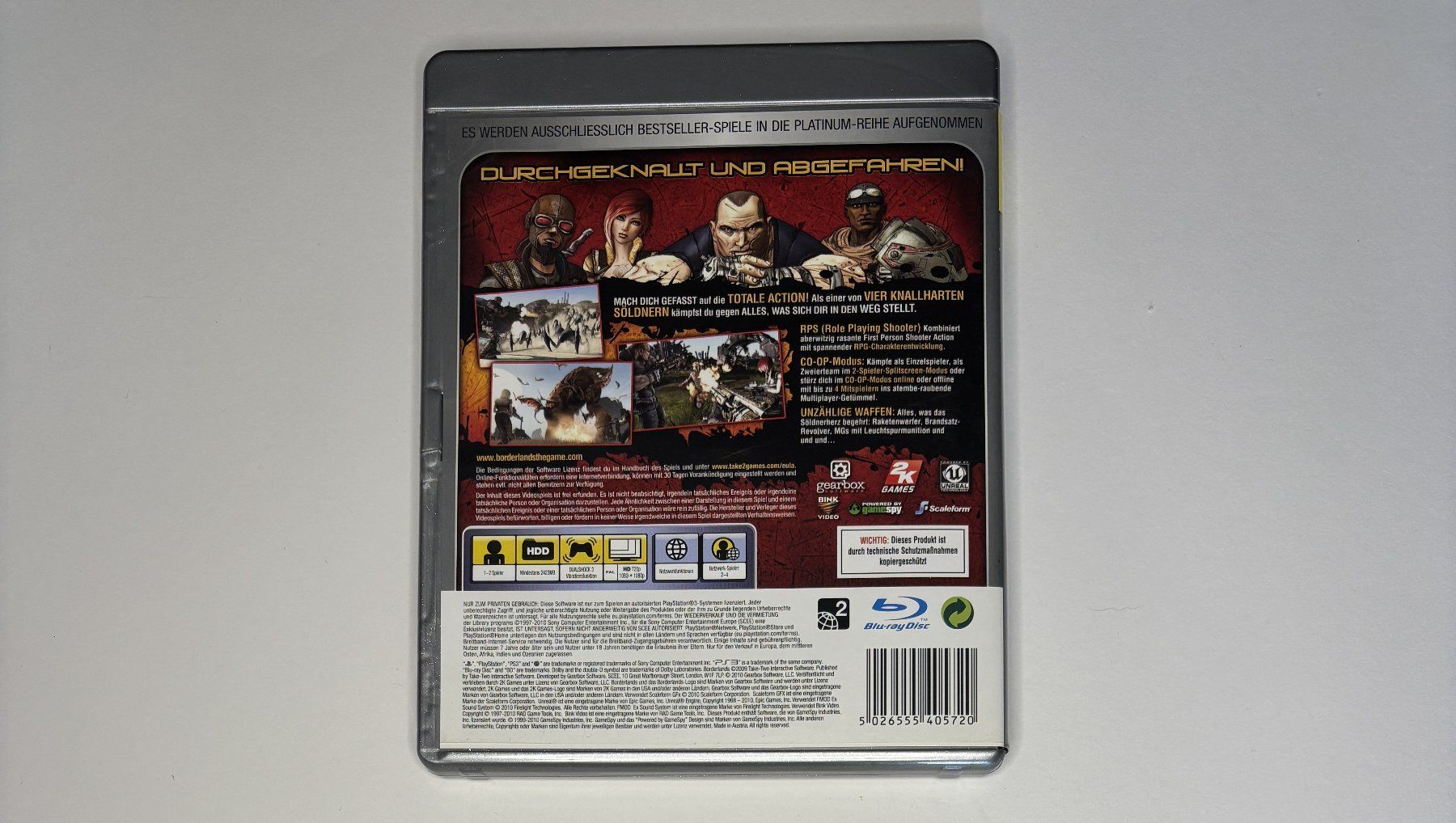 Giochi: PS3 - Borderlands – Usato da Allschwil venduto da Bullach 2
