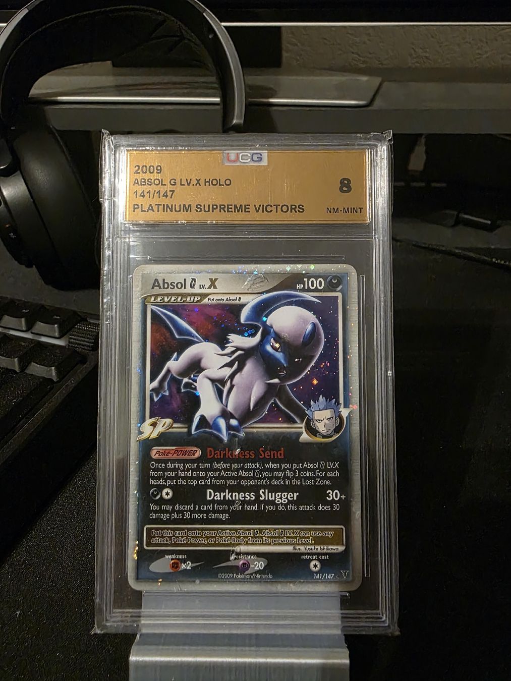 Pokémon Carte collezionabili: Absol G LV.X Holo 141/147 – Nuovo (secondo la descrizione) da Domdidier venduto da Keayzh