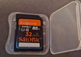 Carte mémoire SDHC SanDisk Extreme 32 Go occasion