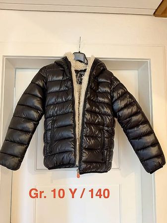 Kinder-Winterjacke Save the duck Schwarz