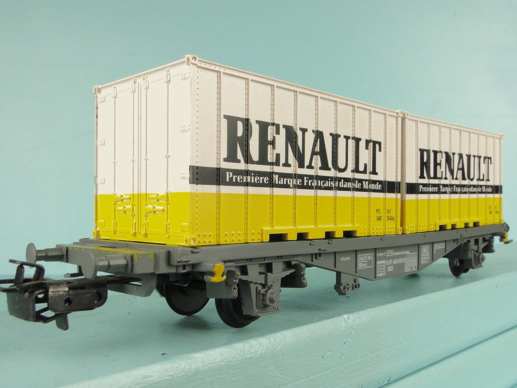 Märklin Modellini di ferrovie: Märklin 4664 Containerwagen Renault – Nuovo (secondo la descrizione) da Bülach venduto da cann11