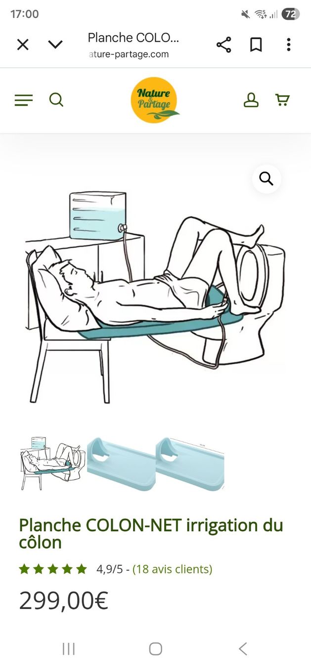Attrezzature mediche: Planche Colon-Net – Usato da La Chaux-de-Fonds venduto da little_bubble 1