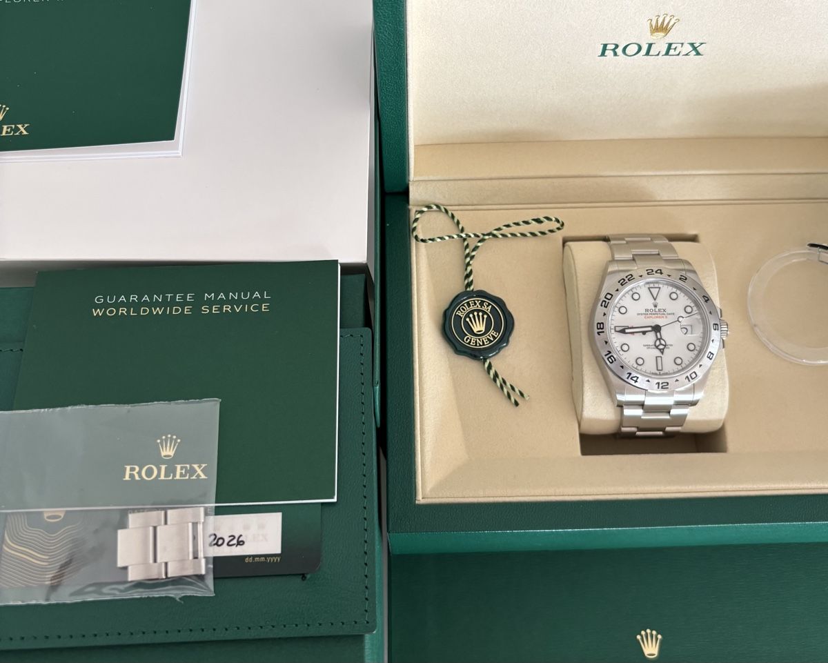 Rolex Orologi: NEUE Rolex Explorer II 42mm, Ref. 226570, Full Set 2026 – Nuovo (secondo la descrizione) da Herrenschwanden venduto da Meno11 8