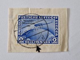 Deutsches Reich Briefmarke Chicago Mi 497