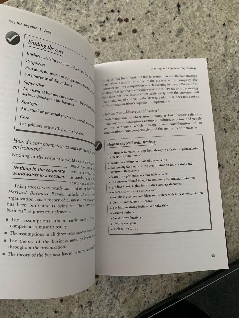 Livres: Book "Key Management Ideas" 3rd edition – D'occasion à Genève par sunsustains 9