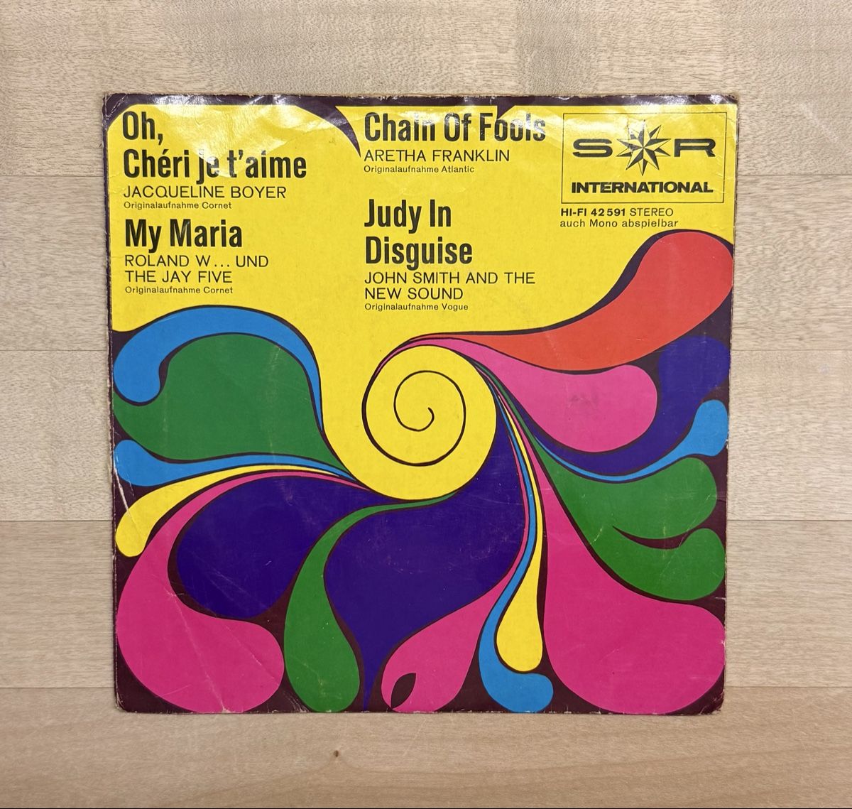 Dischi in vinile: Original Schallplatte - Oh, Chéri - Jacqueline Boyer – Usato da Lyss venduto da Sibella56