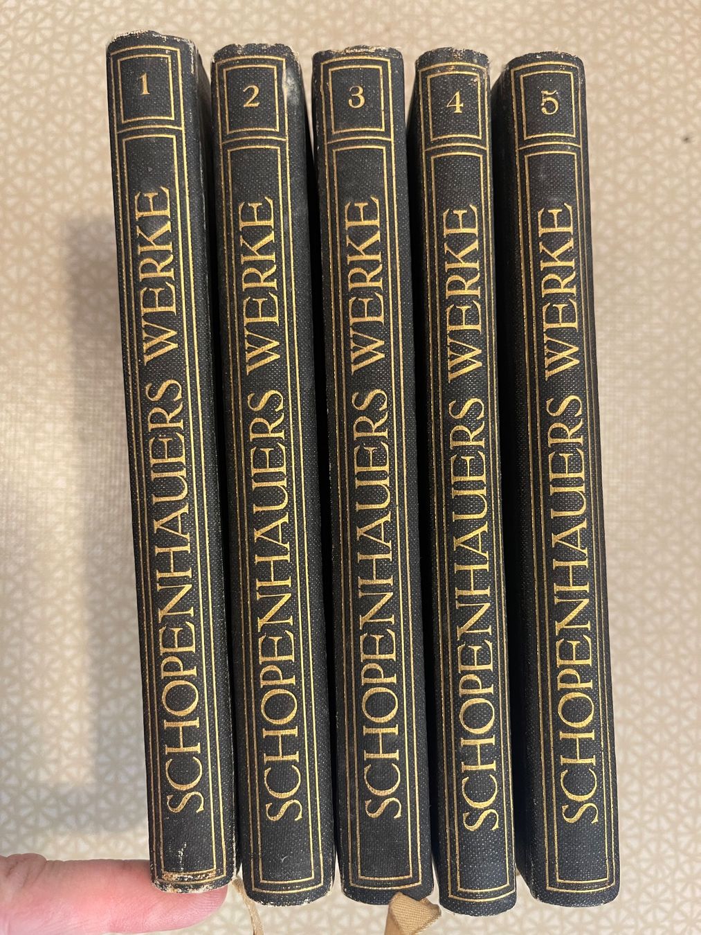 Bücher: 5 Bücher - Schopenhauers Werke 1-5 – Gebraucht aus Urnäsch von pas_5r9c