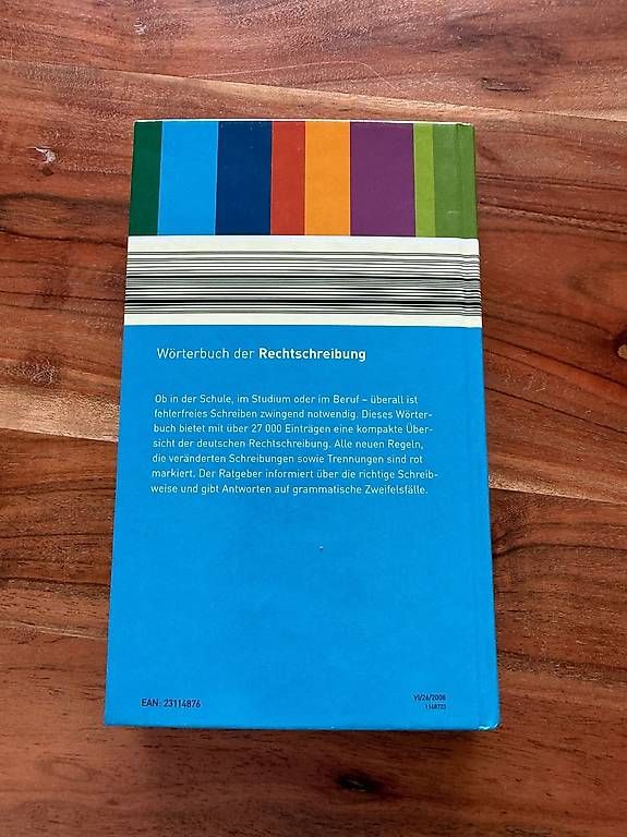 Libri: Wörterbuch der Rechtschreibung – Usato da Zollikofen venduto da hri_r8pr 1