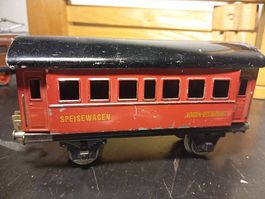 Märklin Speisewagen, vintage, Spur 0, rot, Rarität
