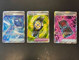 3 Trainerkarten - Ascended Hereos - 259/260/263 - en