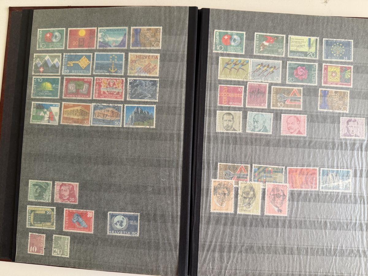 Alle Briefmarken: Album Schweiz ab Alt  – Gebraucht aus Murgenthal von Tina_4055 1