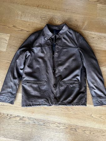 Mey & Edlich Herren Lederjacke braun Grösse 52 neuwertig