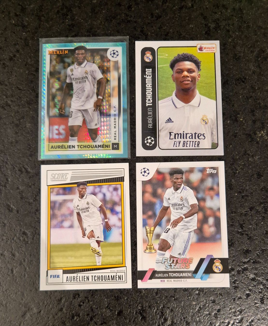 Topps Sammelbilder & Trading cards: Aurelien Tchouameni - Real Madrid - Topps – Neu (gemäss Beschreibung) aus Burg AG von Danoe